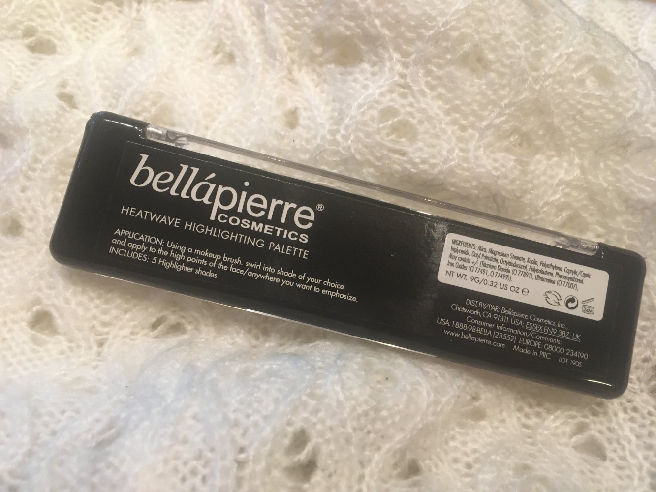 bellápierre cosmetics: Heatwave Highlighting Palette