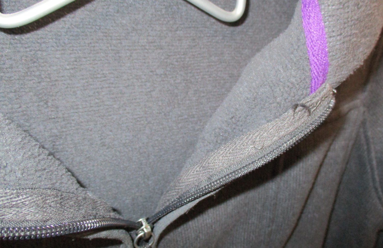 TCM gefütterte Jacke Gr. 46 grau meliert