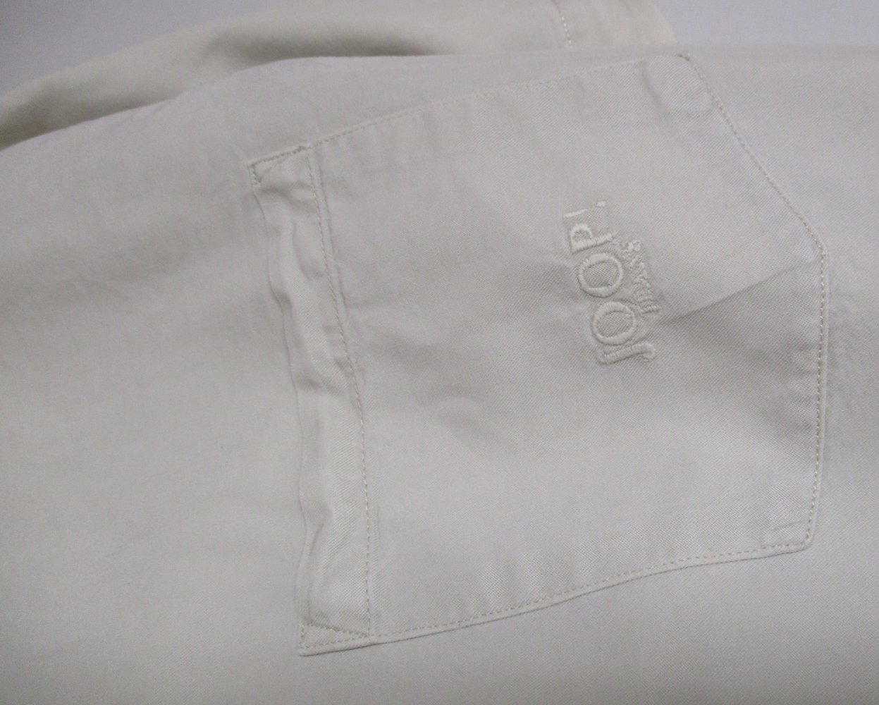 Joop Jeans Kurzarm Bluse beige Gr. L