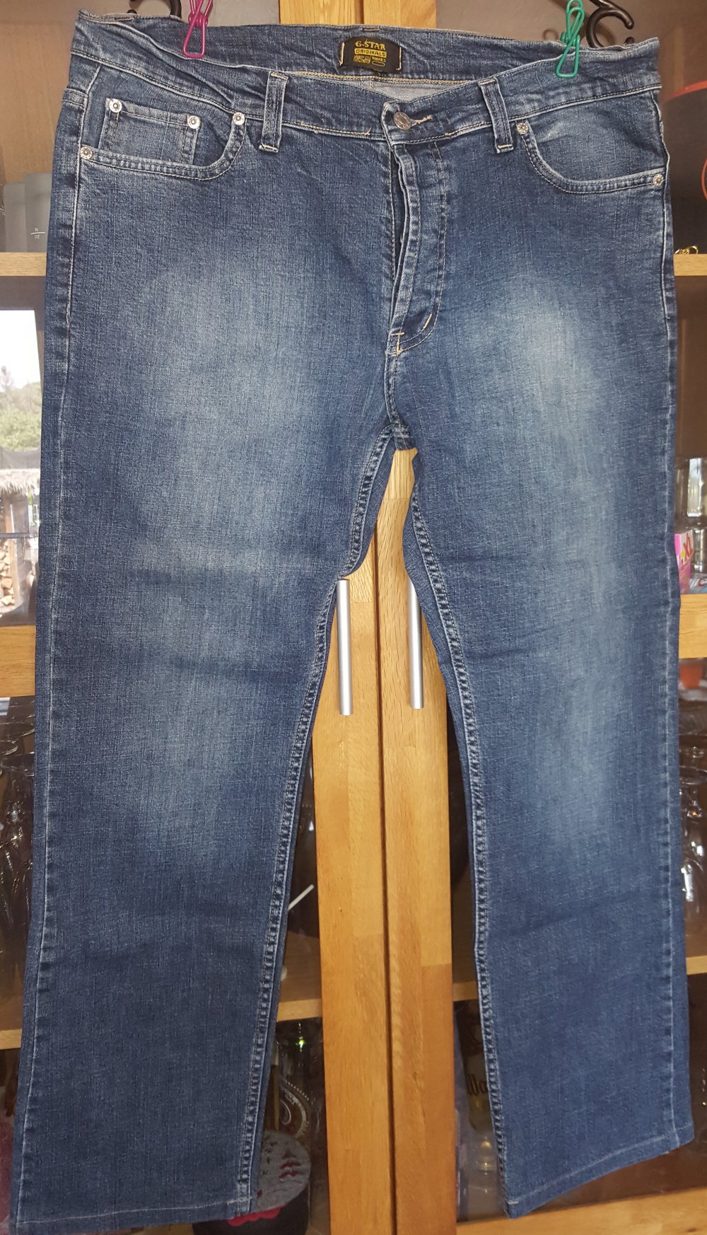 Strech Jeans Gr. 35 von G-Star blau