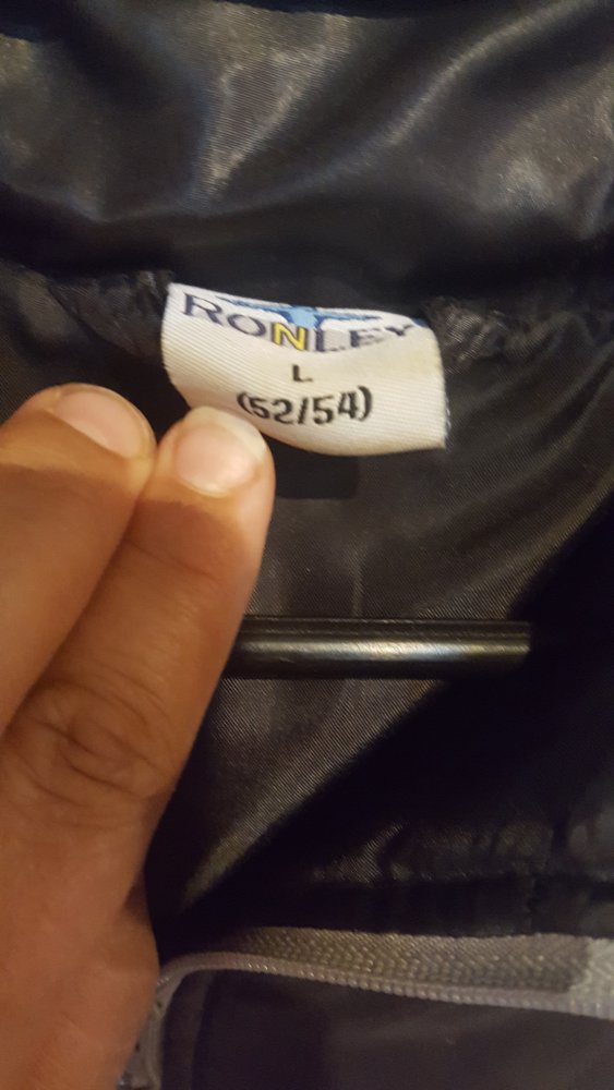 leicht wattierte Weste Gr. 52/54 von ronley