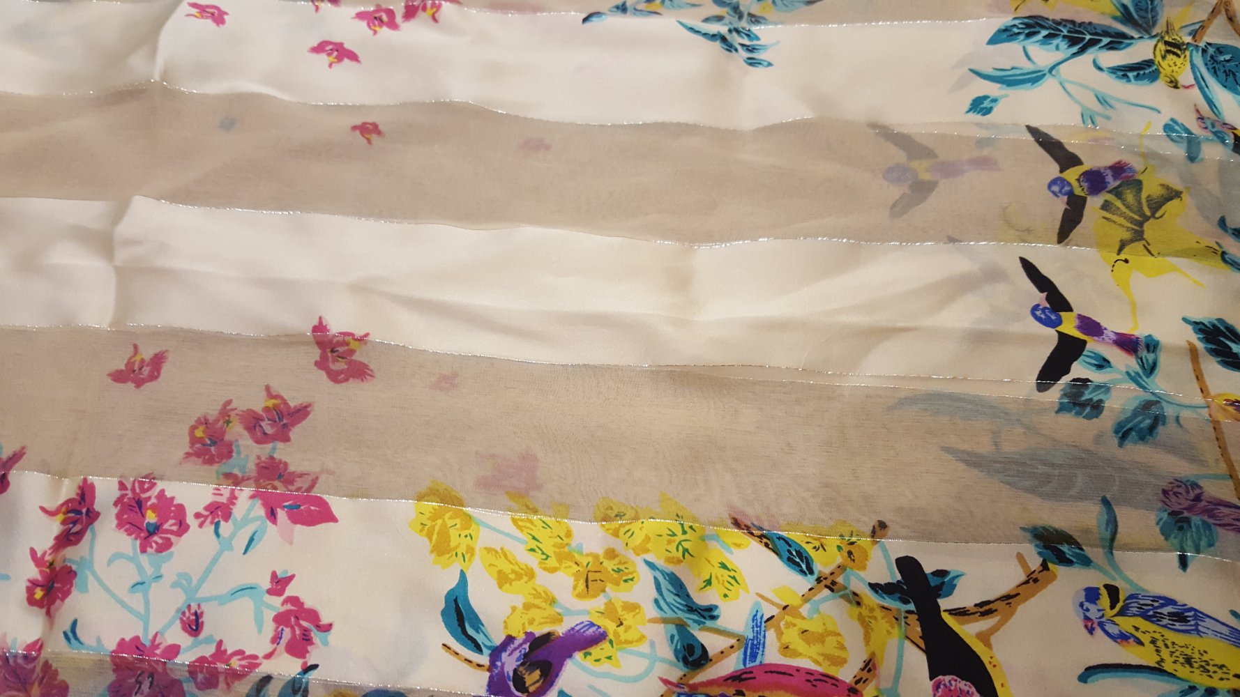 Seidenschal 53 x 164