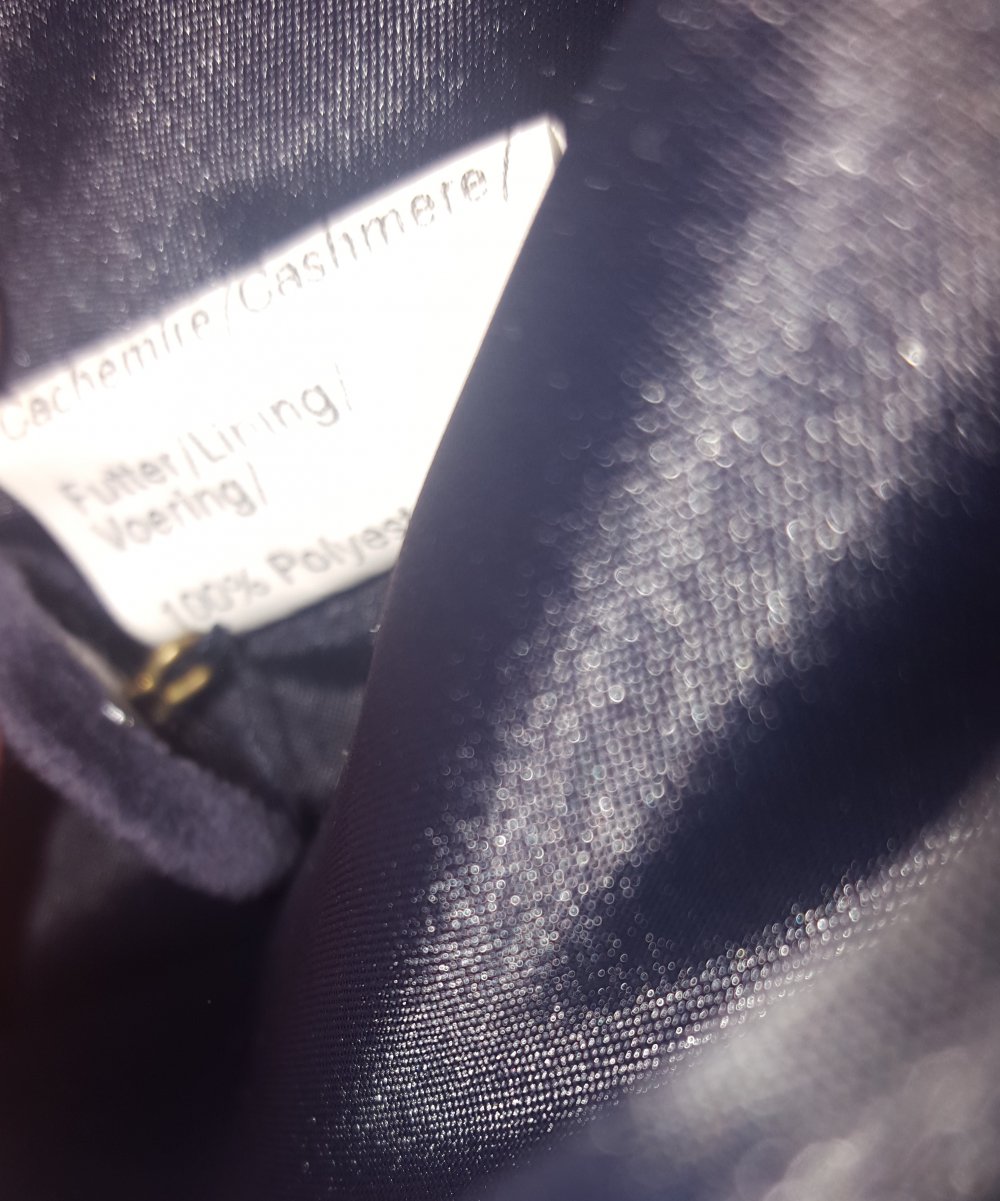 Cityline Damen Lodenmantel lang Gr. 42 mit Kapuze