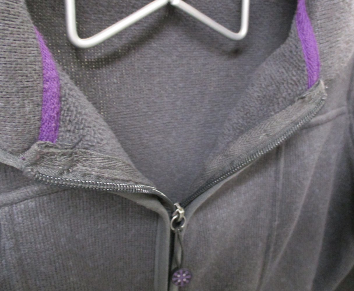 TCM gefütterte Jacke Gr. 46 grau meliert