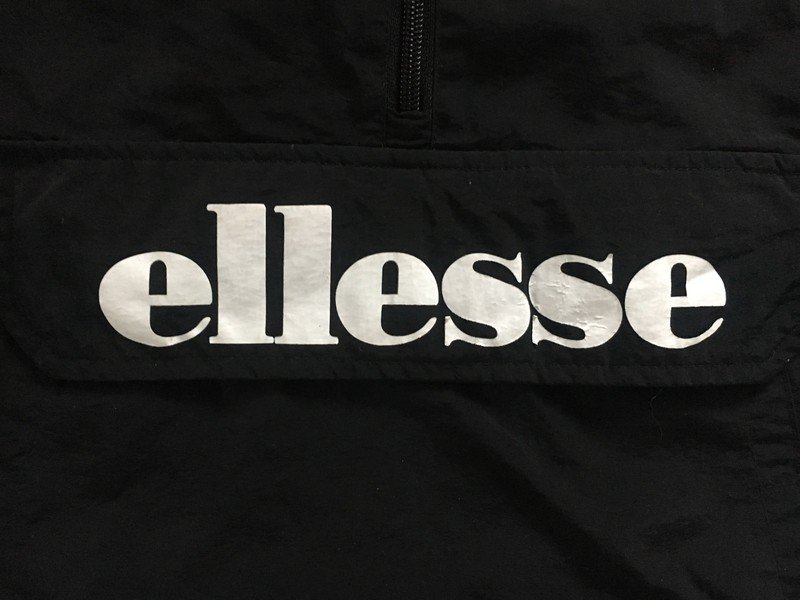 Ellesse Windbreaker Jacke schwarz Gr. L