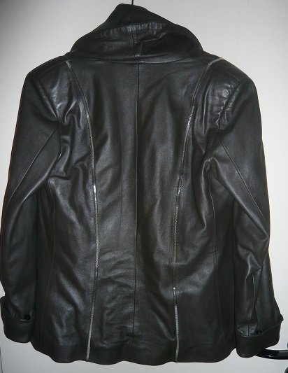 Lederjacke mit Lamapelz Marke Mario Botticelli 42-44