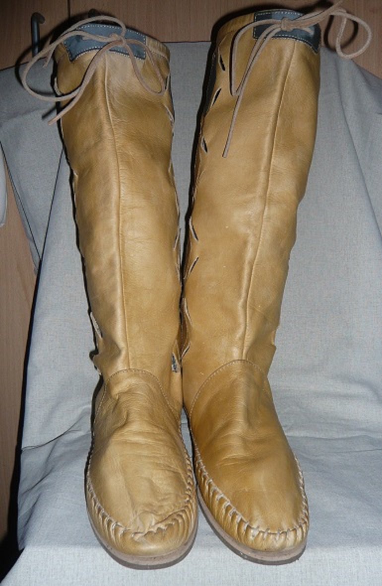 Lange Mokassins Marke 