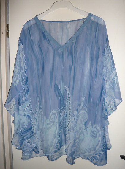 Sommerbluse leicht wie Federchen Gr 42-44