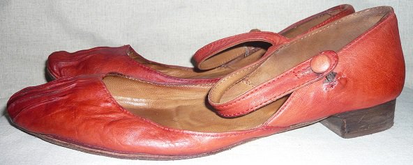 Handgemachte Sommerschue Gr 39 Vero Cuoio, Leder