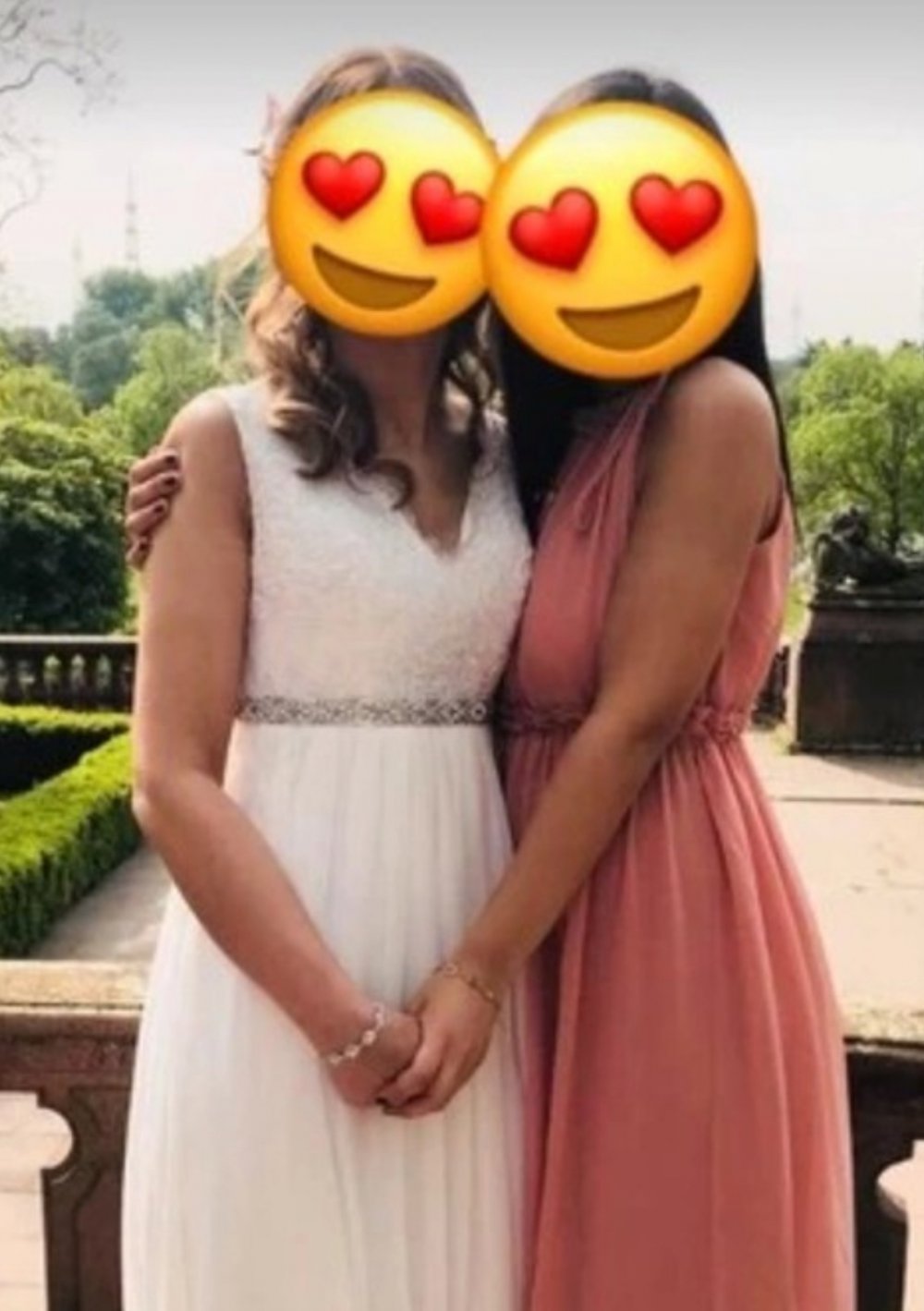 bodenlanges Brautkleid, Hochzeitskleid, Ballkleid 34, XS