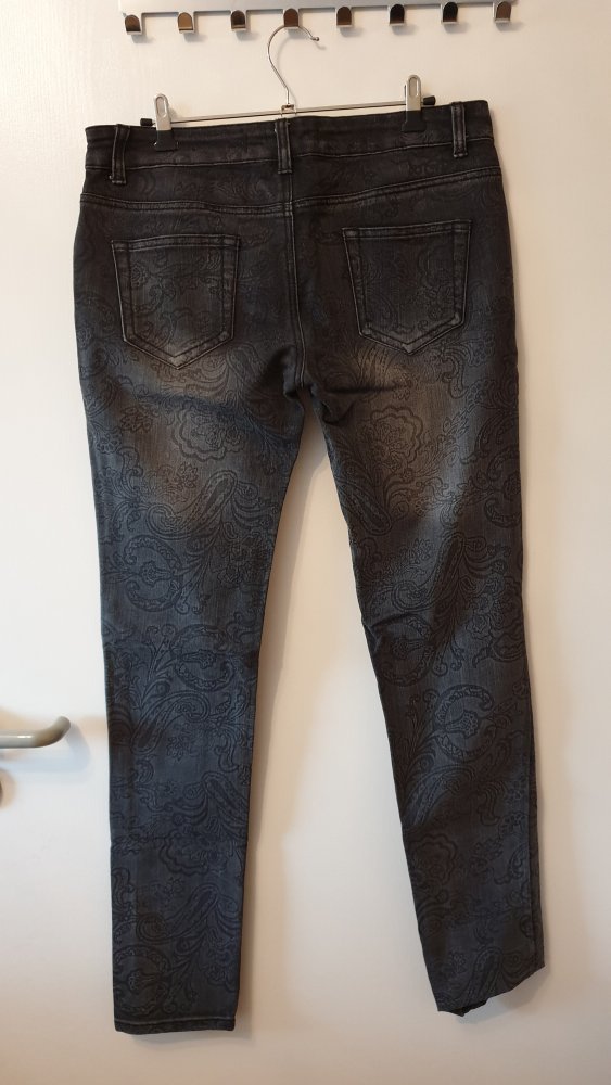 Graue Jeans mit Muster Größe: 42 / XL