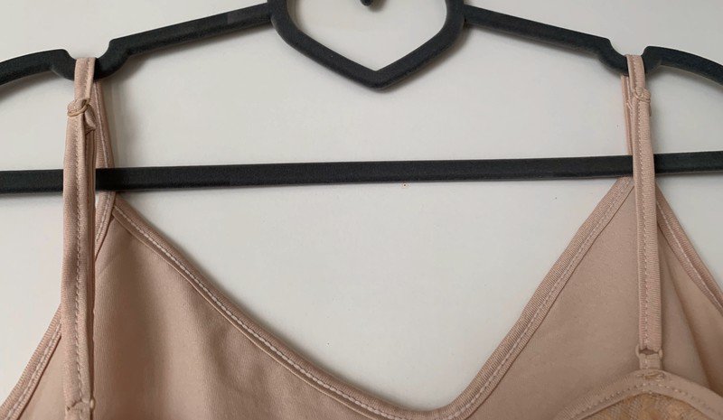 Beiges Top mit Pailetten von H&M