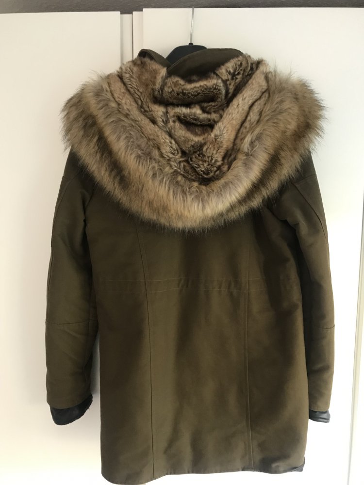ZARA Parka in Khaki