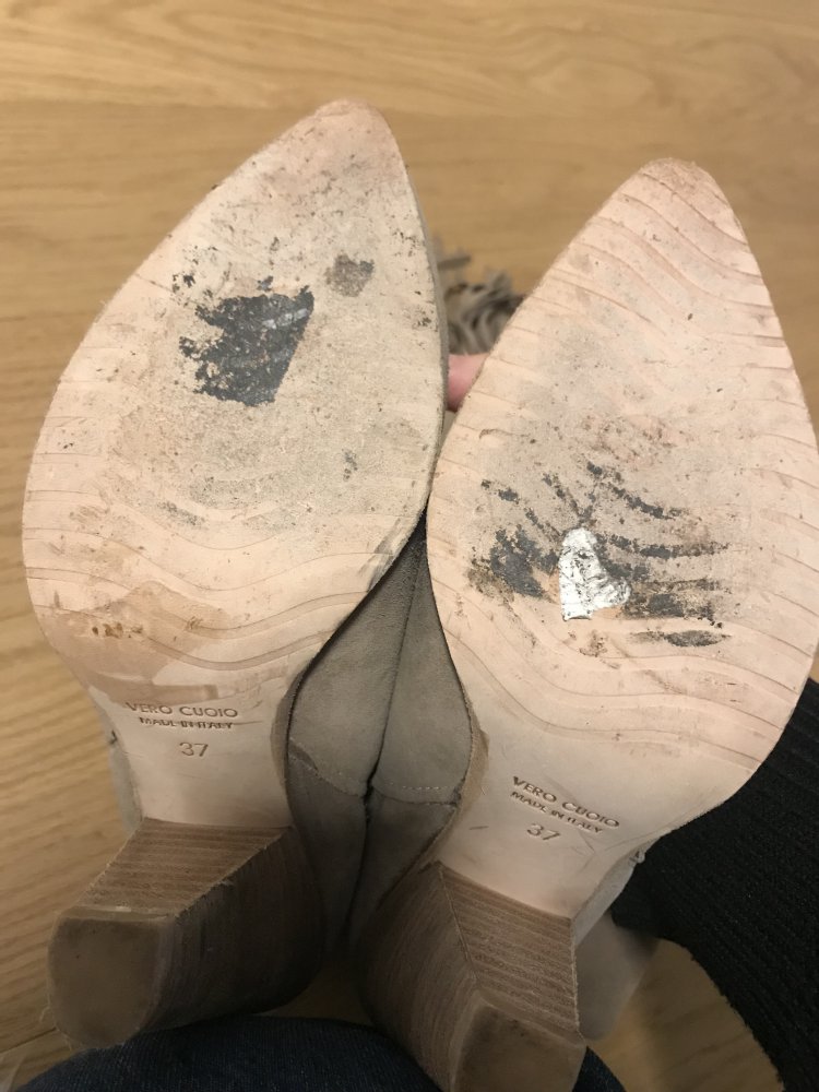 braune Leder Cowboy Stiefel