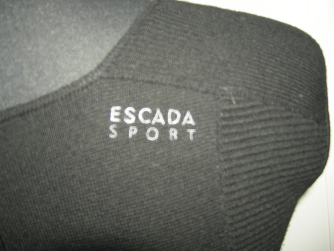 Escada Sport Strick Etuikleid Schurwolle S