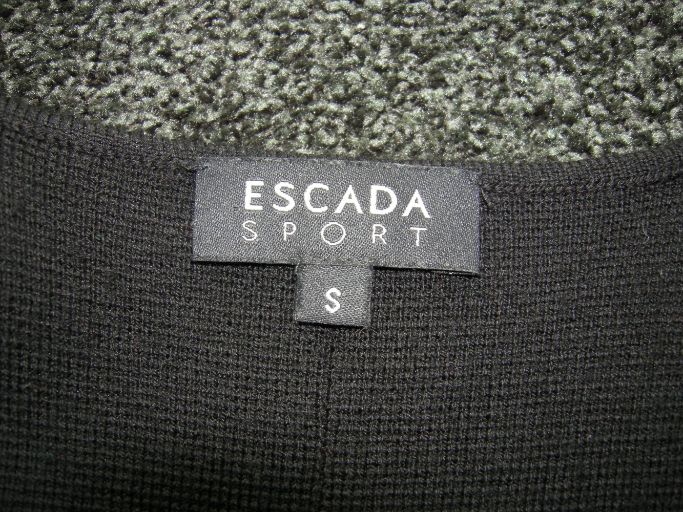 Escada Sport Strick Etuikleid Schurwolle S