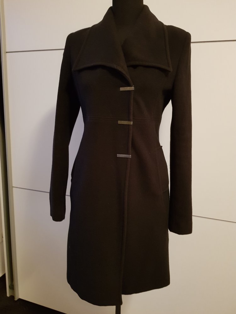 Mantel Marine 36 mit 80% Wolle