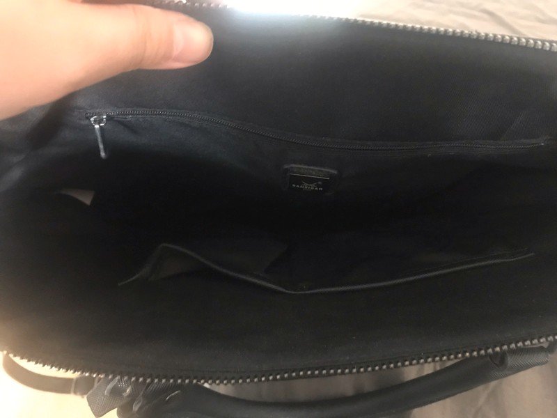 Schwarze Sansibar Tasche