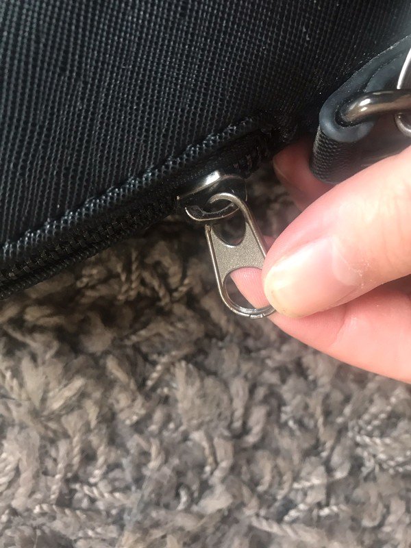 Schwarze Sansibar Tasche