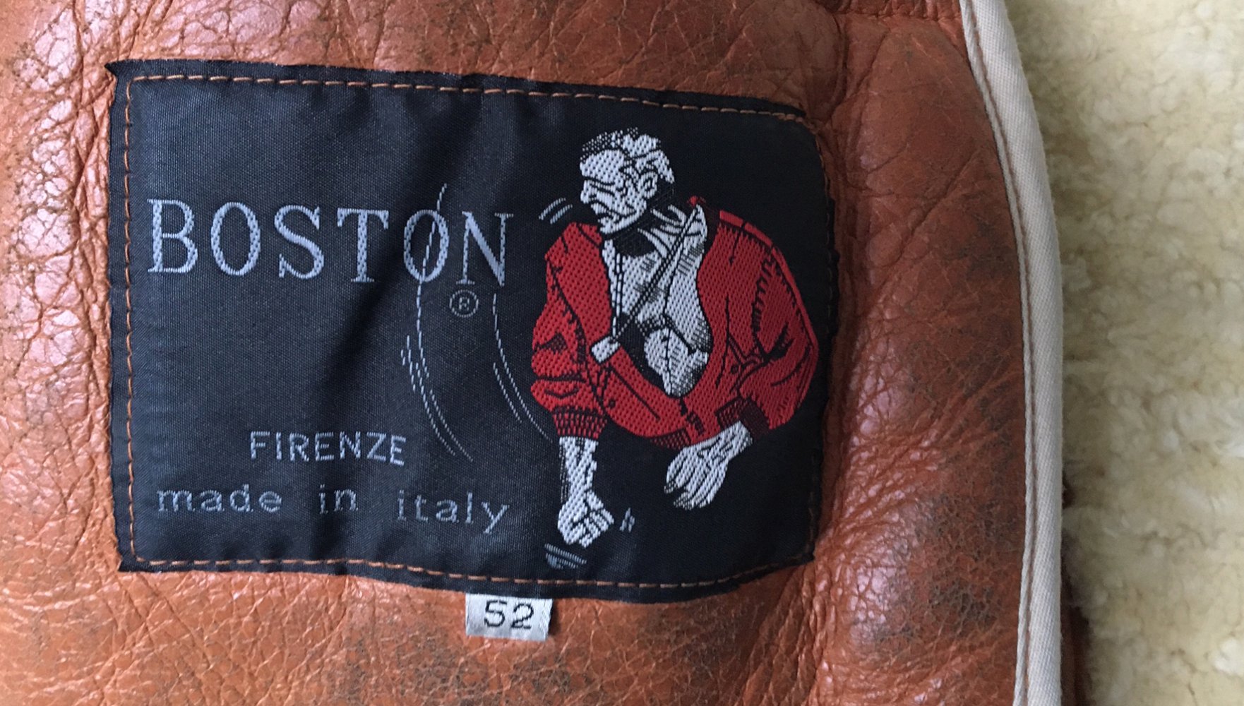 Ledermantel, Lederjacke, Lammfellfutter