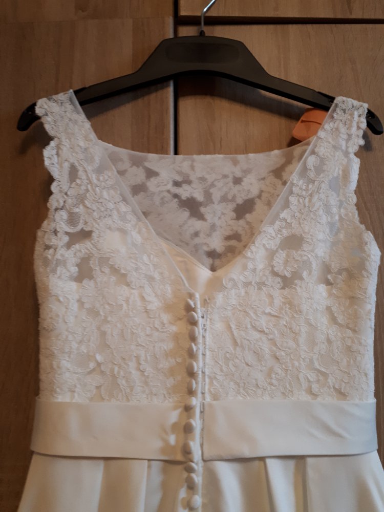 Hochzeitskleid/Brautkleid Gr. 38 Ivory Satin Kelsey Rose