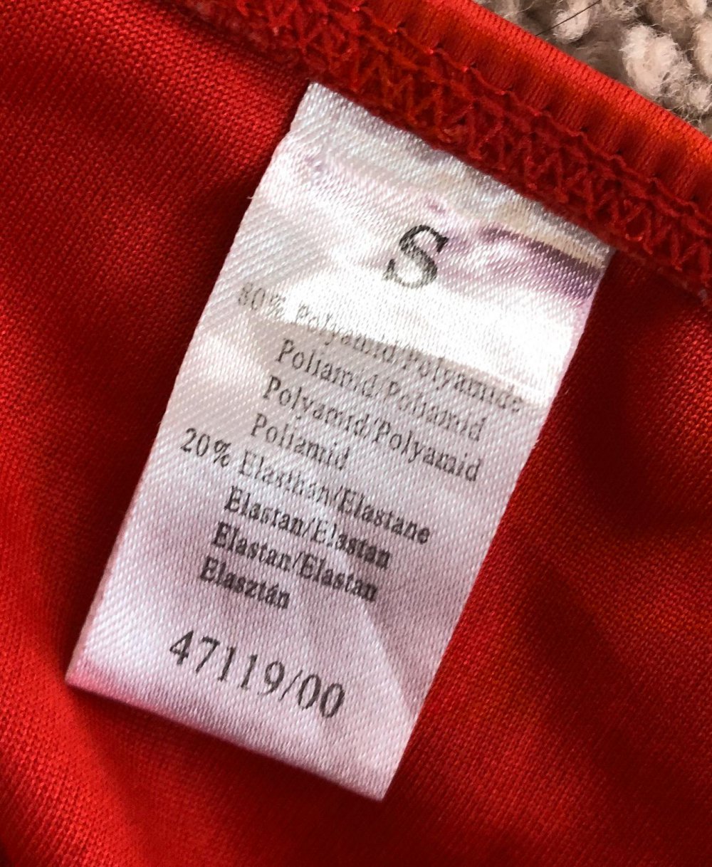 Triangel Bikini, rot 