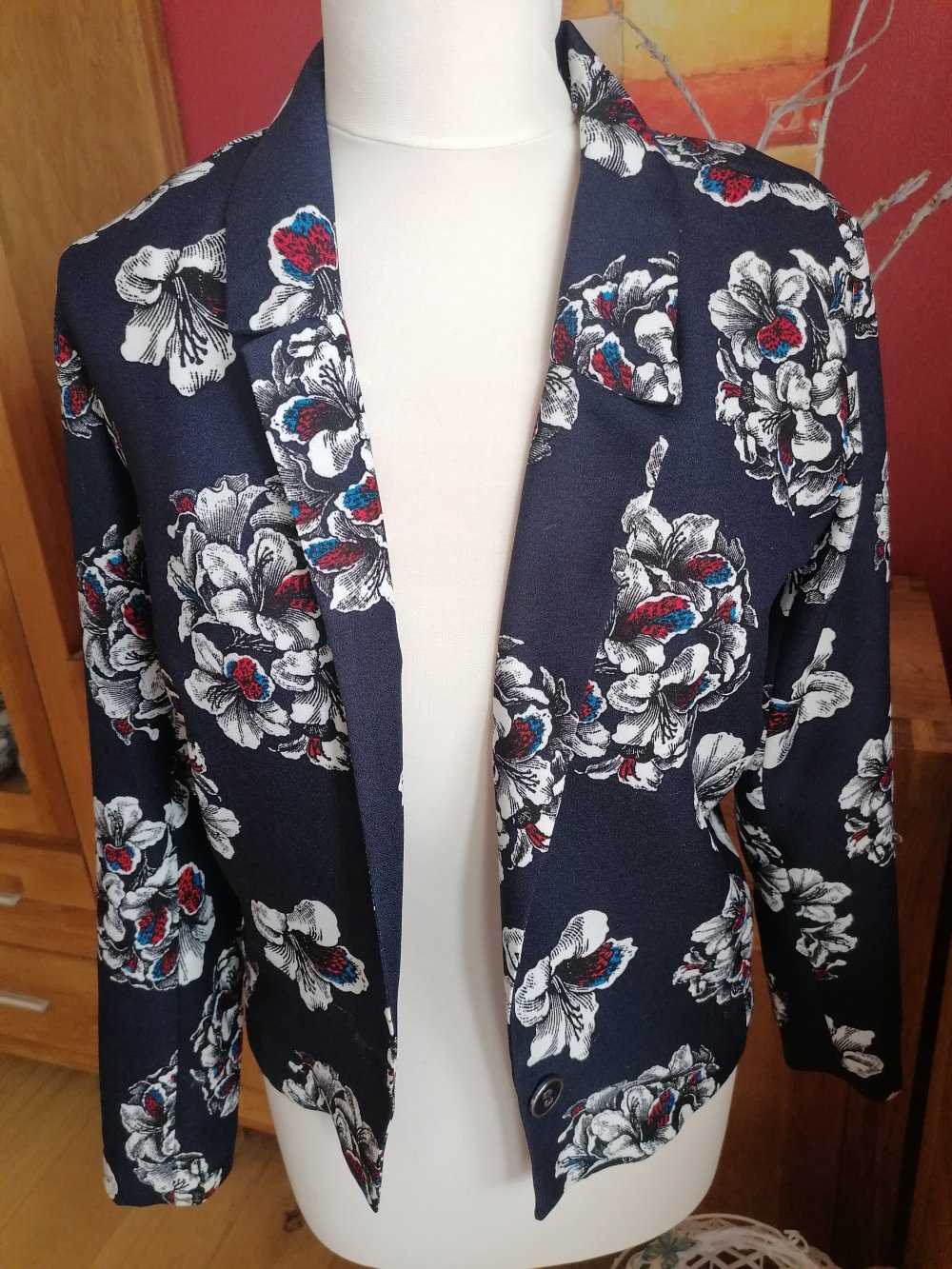 Blumenblazer Größe 36
