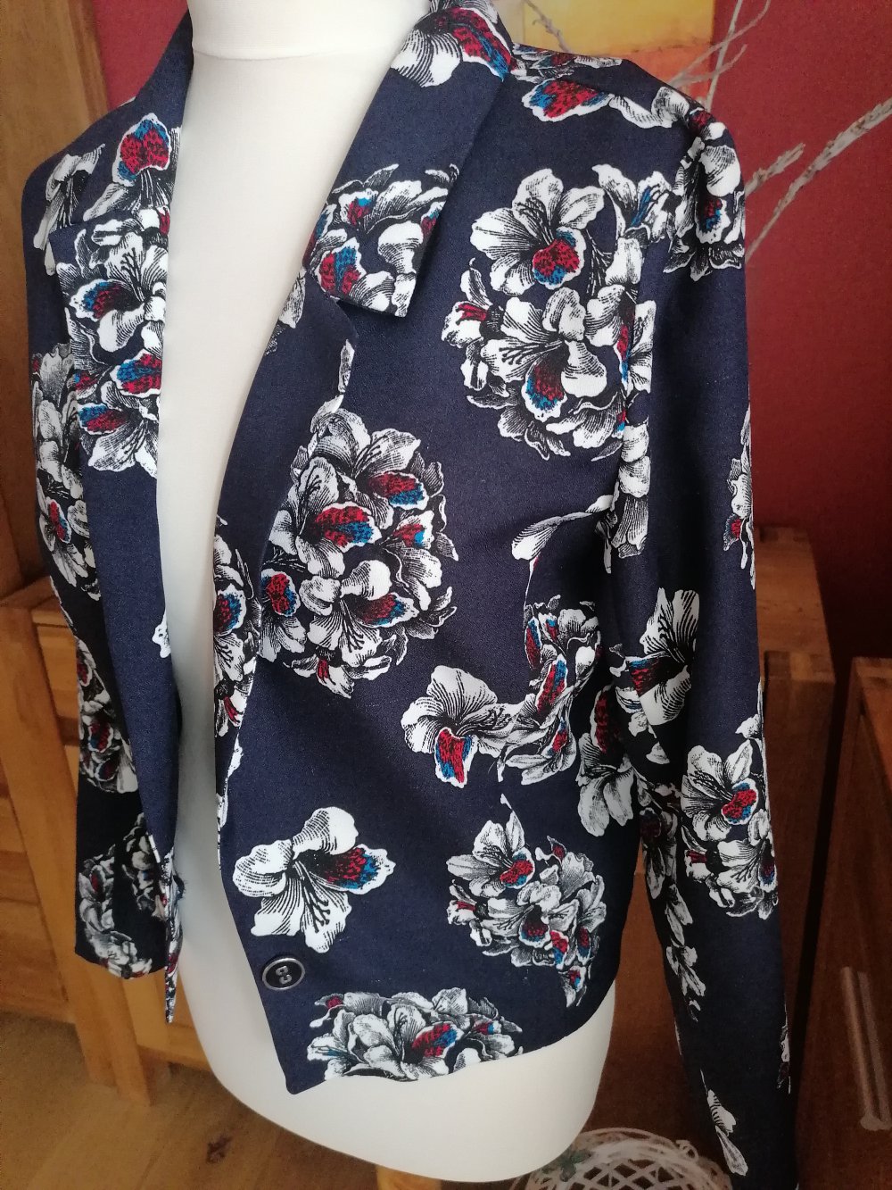 Blumenblazer Größe 36