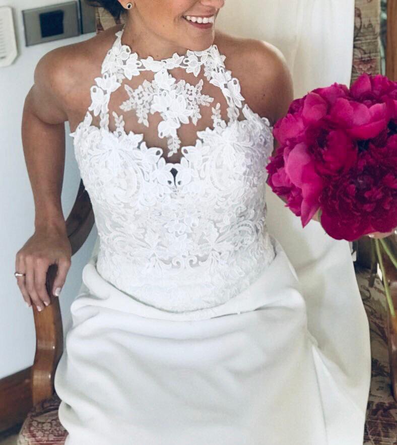 Romantisches und schickes Brautkleid