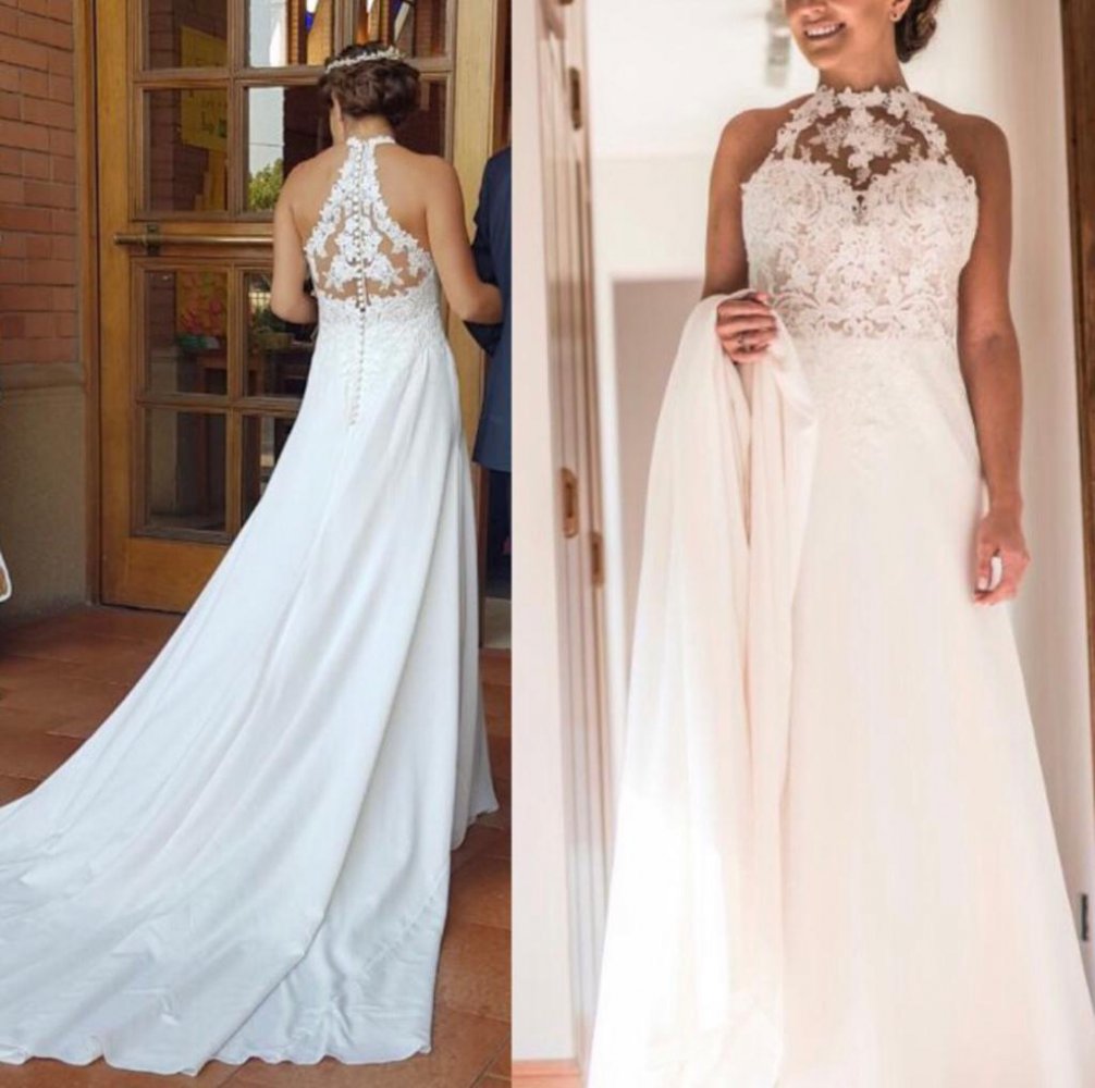 Romantisches und schickes Brautkleid