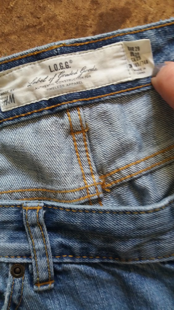 H&M Herren Jeans Shorts Gr.29, M-48