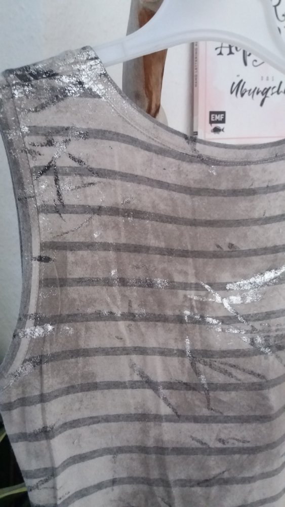 Marc Aurel graues-silber Top Gr.40