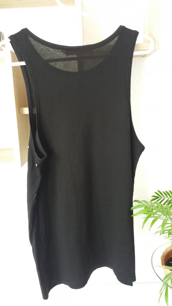 Clockhouse schwarze ärmlose Bluse Gr.M