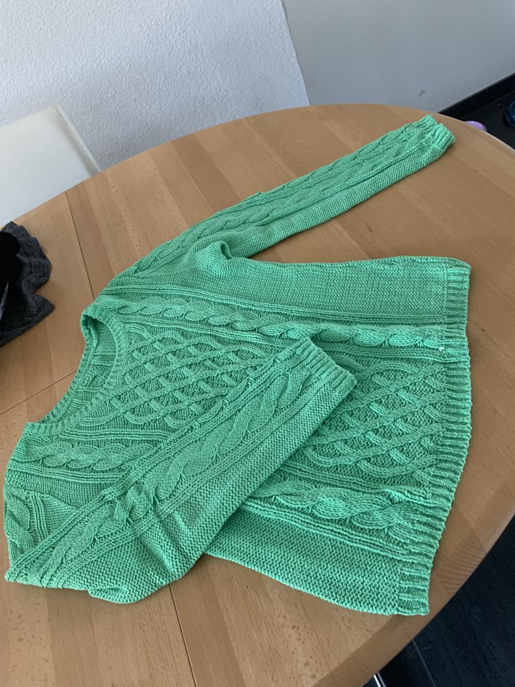 Grüner Pullover New Yorker