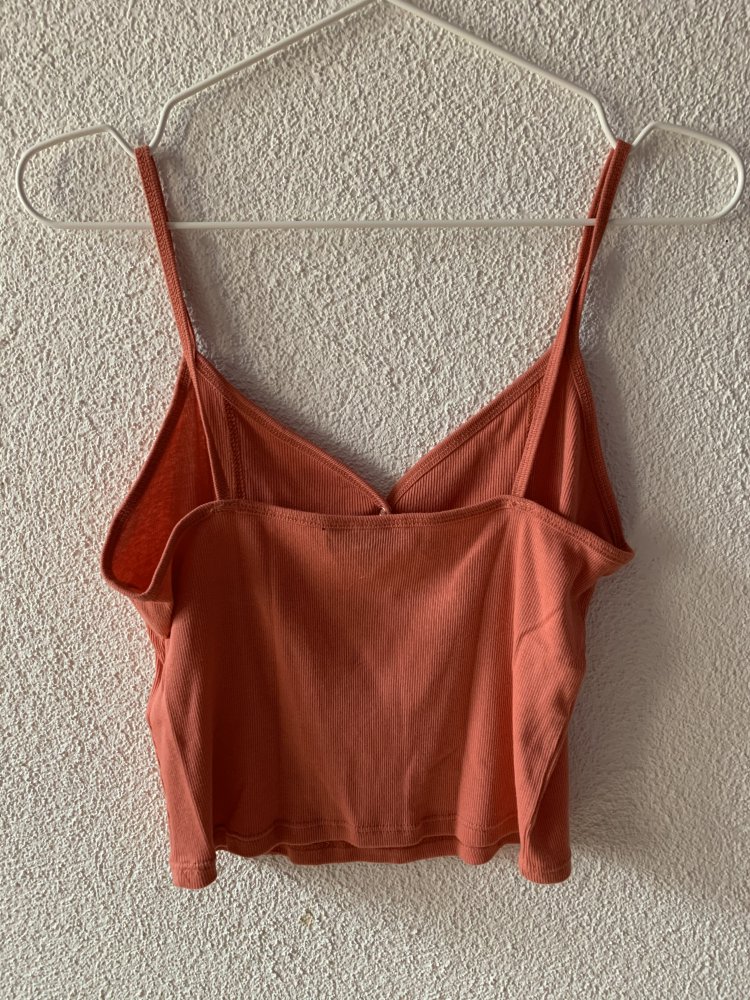 Topshop Trägershirt lachsfarbig