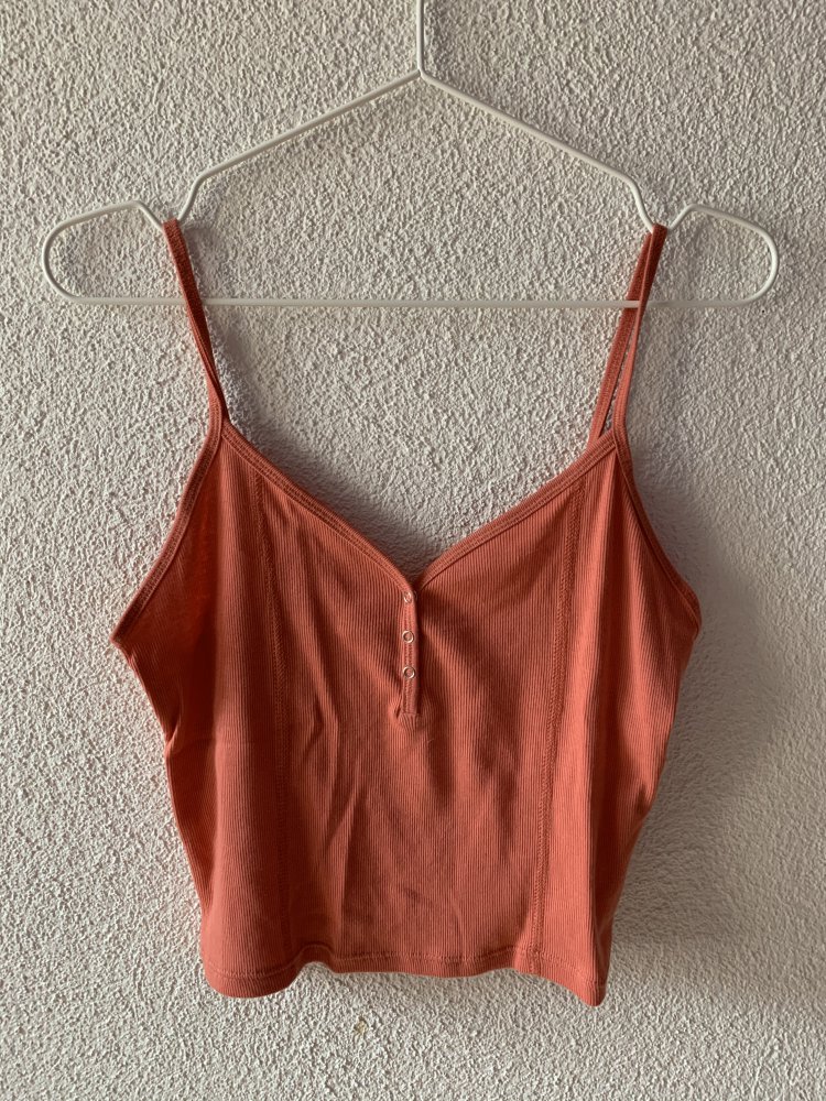 Topshop Trägershirt lachsfarbig