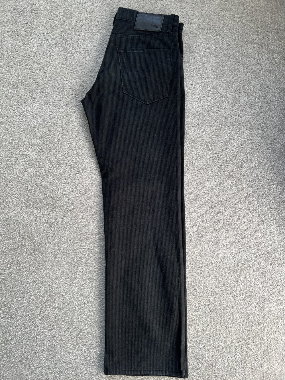 Herren Jeans Hugo Boss Maine Schwarz Größe 32/30