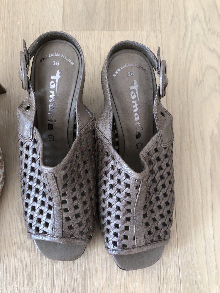 Sandale Tamaris Leder Größe 36
