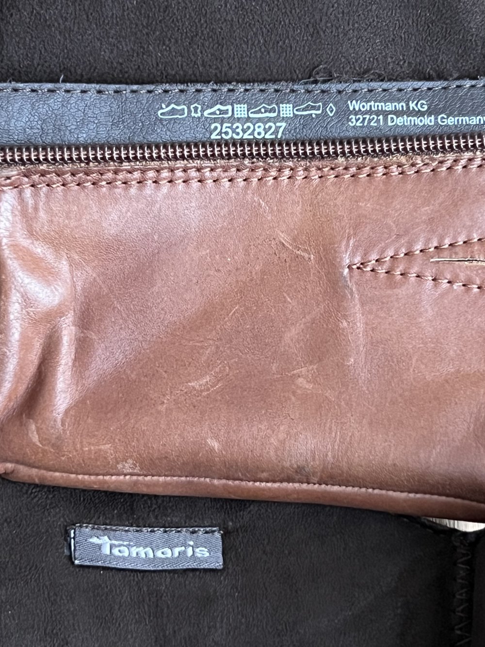 Tamaris Leder Stiefel Cognac Größe 37