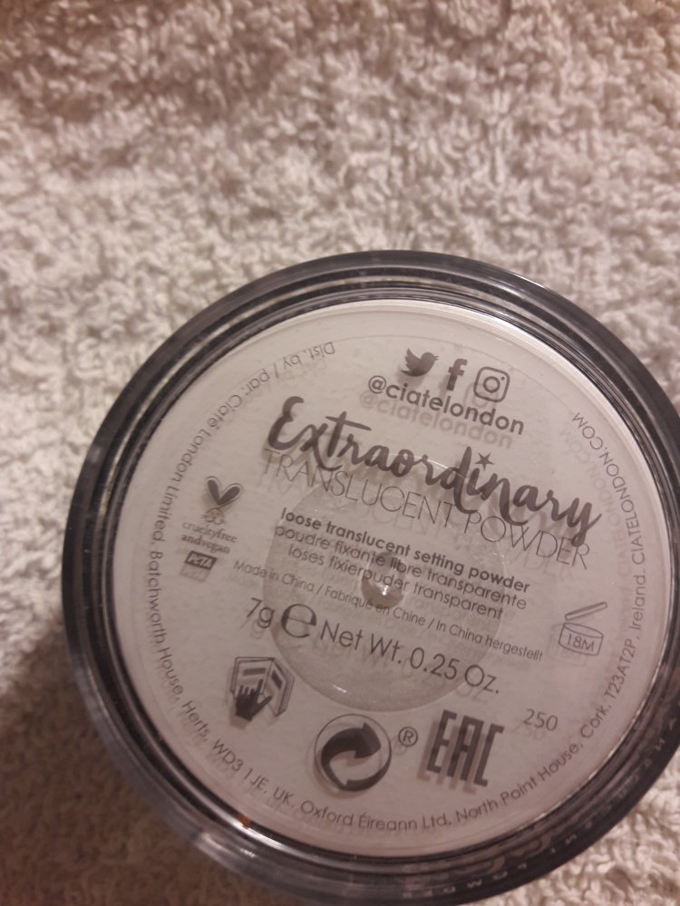 Setting Powder Ciaté London Extraordinary Translucent 