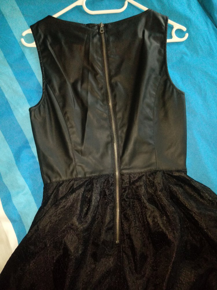 Only Kleid, Leder, Gr 36, neu mit Etikett