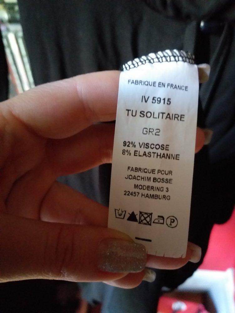 Schwarzes Sommerkleid 