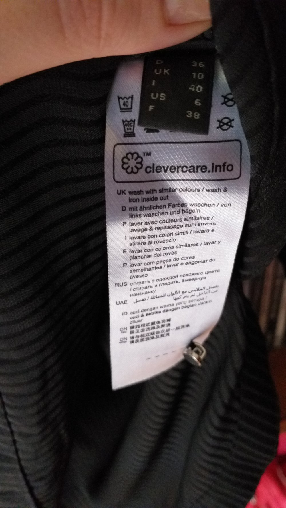 Esprit Bluse schwarz S