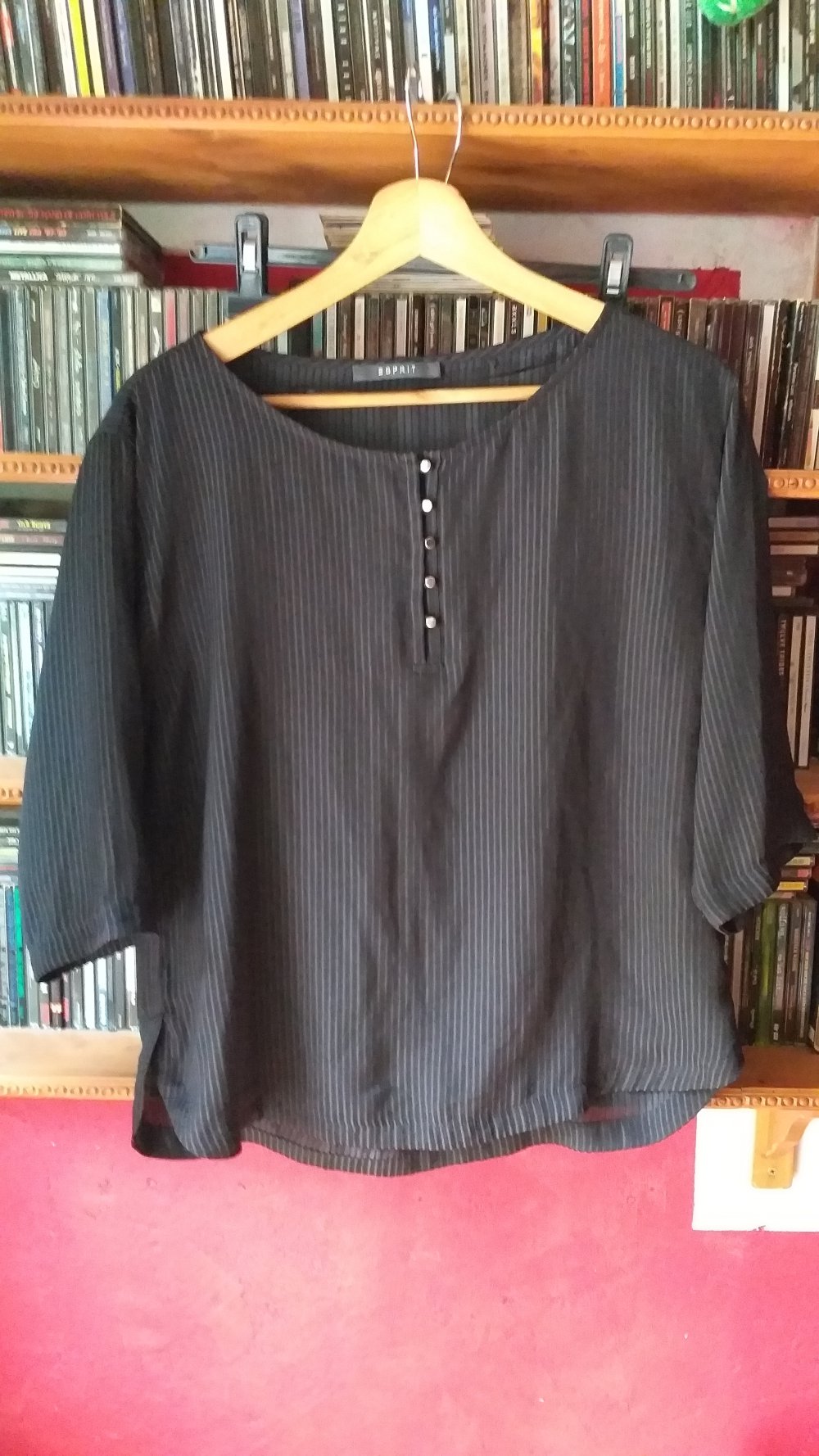 Esprit Bluse schwarz S