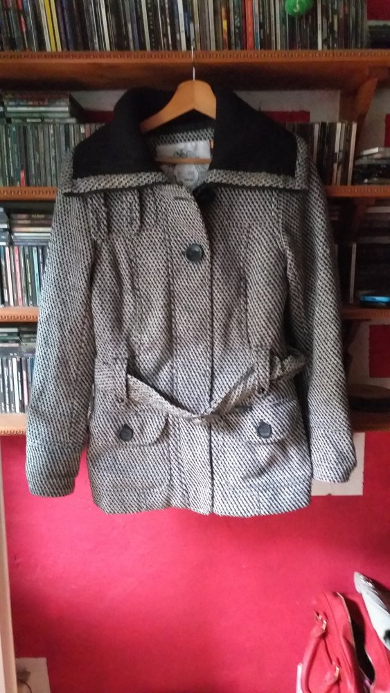 Khujo Wintermantel kariert