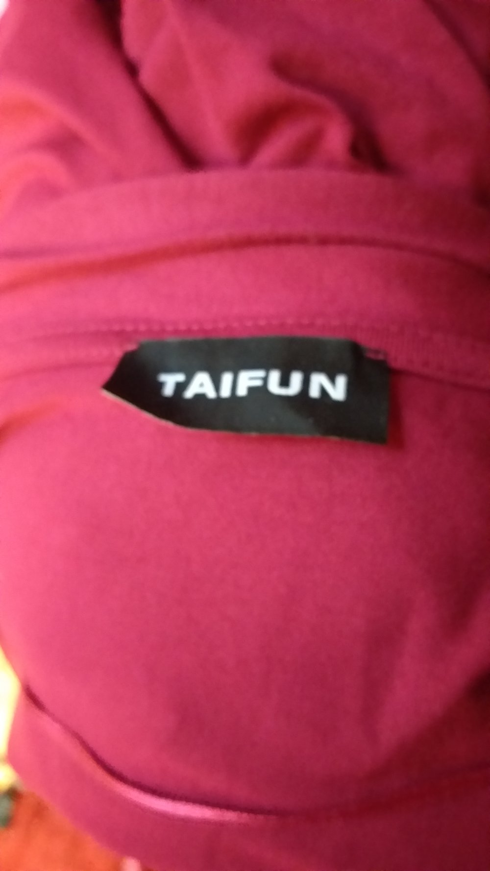 Taifun Cardigan rot offen leicht