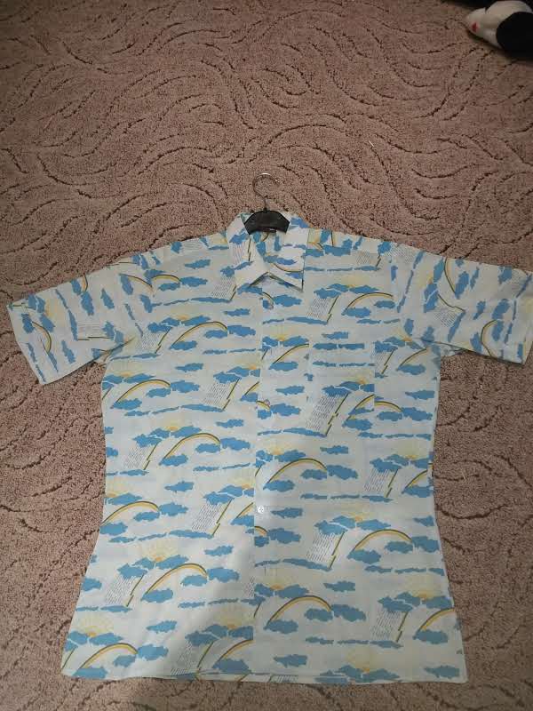 lustiges Herrenhemd mit Wolken,,kreativ unschlagbar