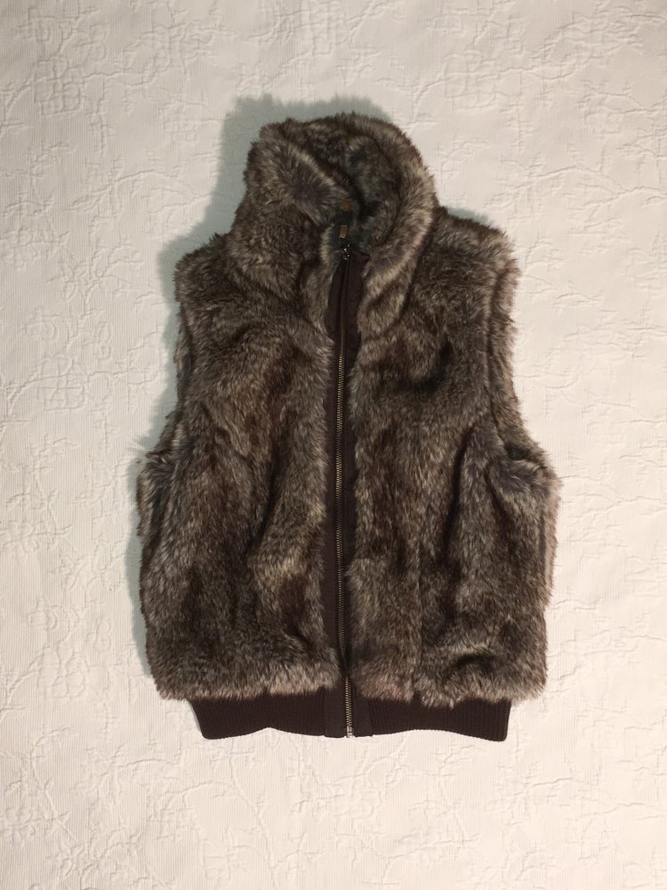 Kunstfell West braun weich und flauschig S.Oliver Gr. XS / 32