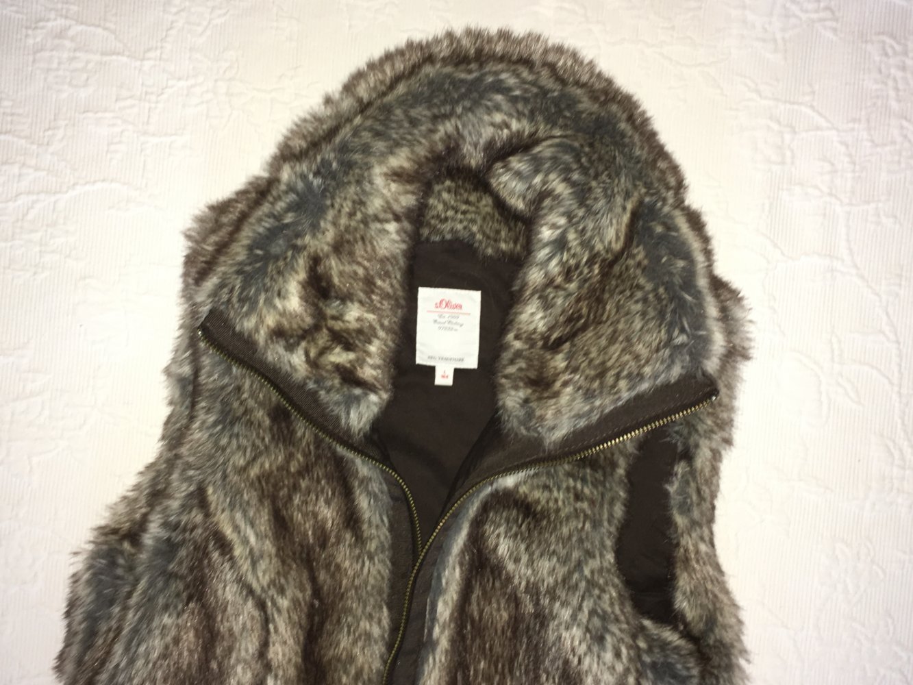 Kunstfell West braun weich und flauschig S.Oliver Gr. XS / 32