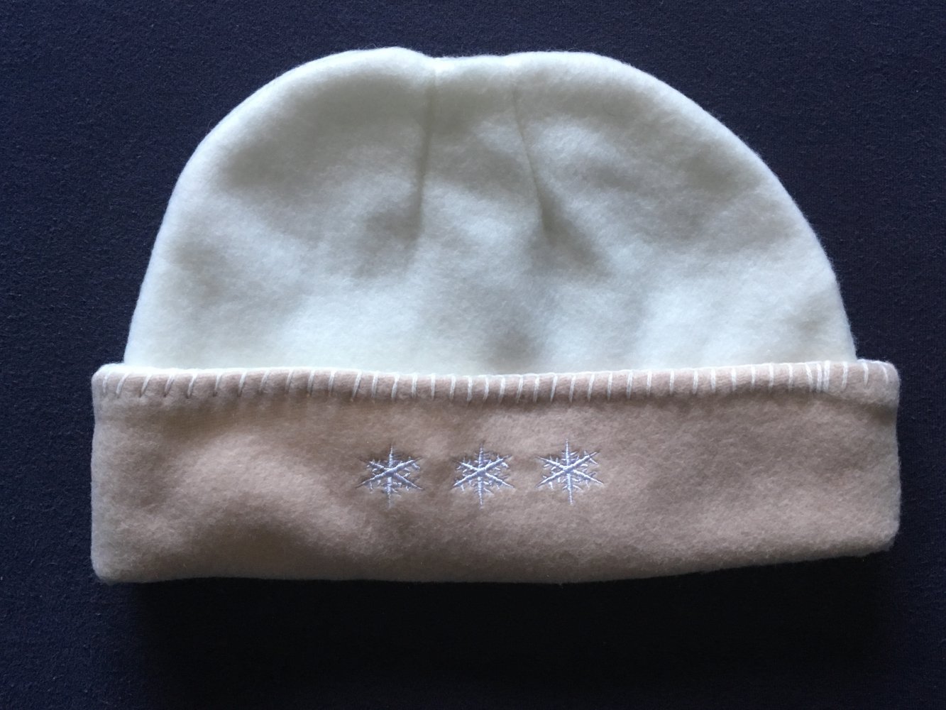 NEU!! Set Mütze Schal one size, Handschuhe Gr. 7 - 8 weiß beige !! Ungetragen!!